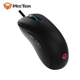 MeeTion GM19 2020 Máy tính chống nước Led Trọng lượng nhẹ Quang RGB Chuột có dây Chuột sáu Nhấp chuột chơi game