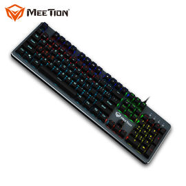 MEETION High quality macro mechanical switch wired USB PC gamer Gaming Mechanical Keyboard
