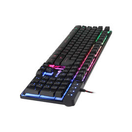 Professional wholesale MEETION usb ergonomic LED Backlit Computer laptop PC 104 keys membrane Gaming Keyboarsd For Gamer