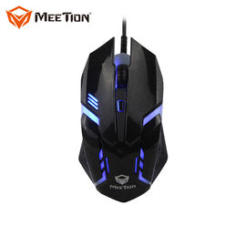 Hot Selling MEETION M371 Ergonomic Both Hands Variable Highlight Optical Gaming Wired Mouse