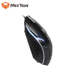Hot Selling MEETION M371 Ergonomic Both Hands Variable Highlight Optical Gaming Wired Mouse