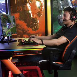 MeeTion DSK20 Racing Led PC Computer Desk e-Sports Esport Arena Gaming Table for e-Sports Led Gaming