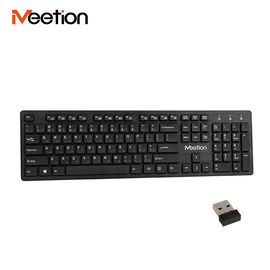 MEETION WK841 Shenzhen CC CE Multimedia Office White Arabic Slim Usb 2.4G Wireless Keyboard For Laptop Pc