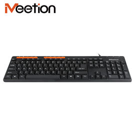 Hot selling Black USB Wired Multimedia standard ergonomic High-quality membrane computer PC laptop Office Keyboard